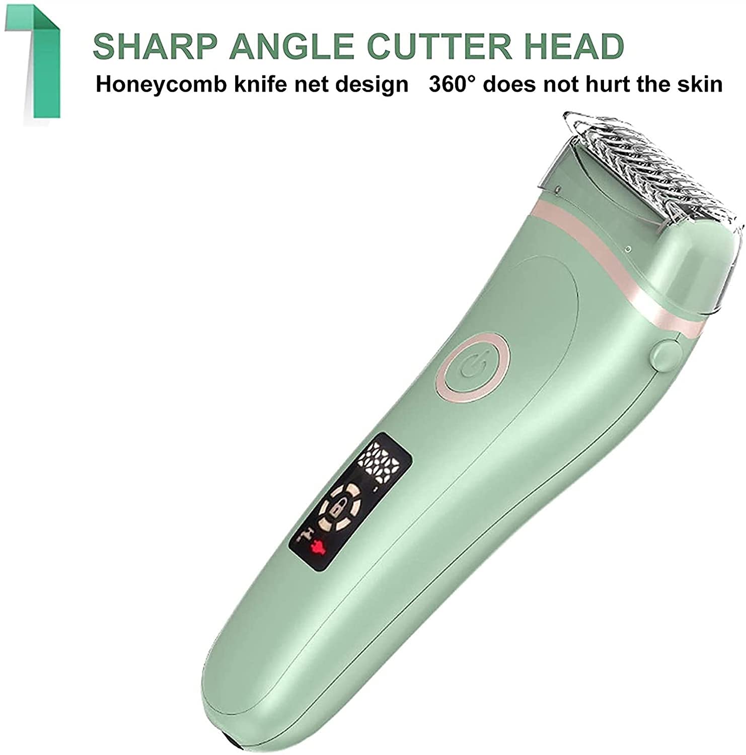 Best Epilator for Women - Painless Hair Removal Device, Wet & Dry Electric Shaver & Trimmer, Cordless & Rechargeable - Perfect for Legs, Underarms, Bikini Line & Full Body Use at Home or Travel
