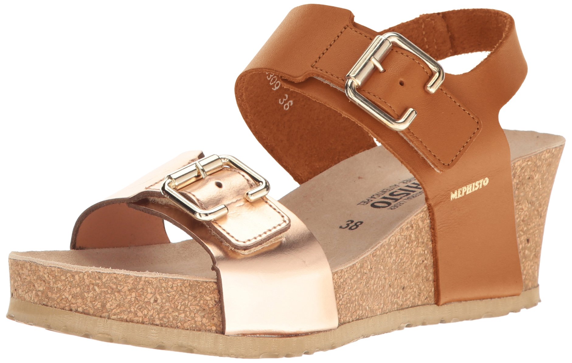Mephisto Women's Lissandra Platform Dress Sandals - Comfortable Heeled Sandals for Summer Weddings & Casual Outings