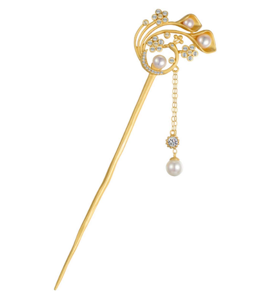 925 Sterling Silver Chinese Phoenix Hair Stick - Elegant Hair Clip for Women, Traditional Hairpin for Updos, Buns & Braids - Perfect for Weddings, Parties & Cultural Events