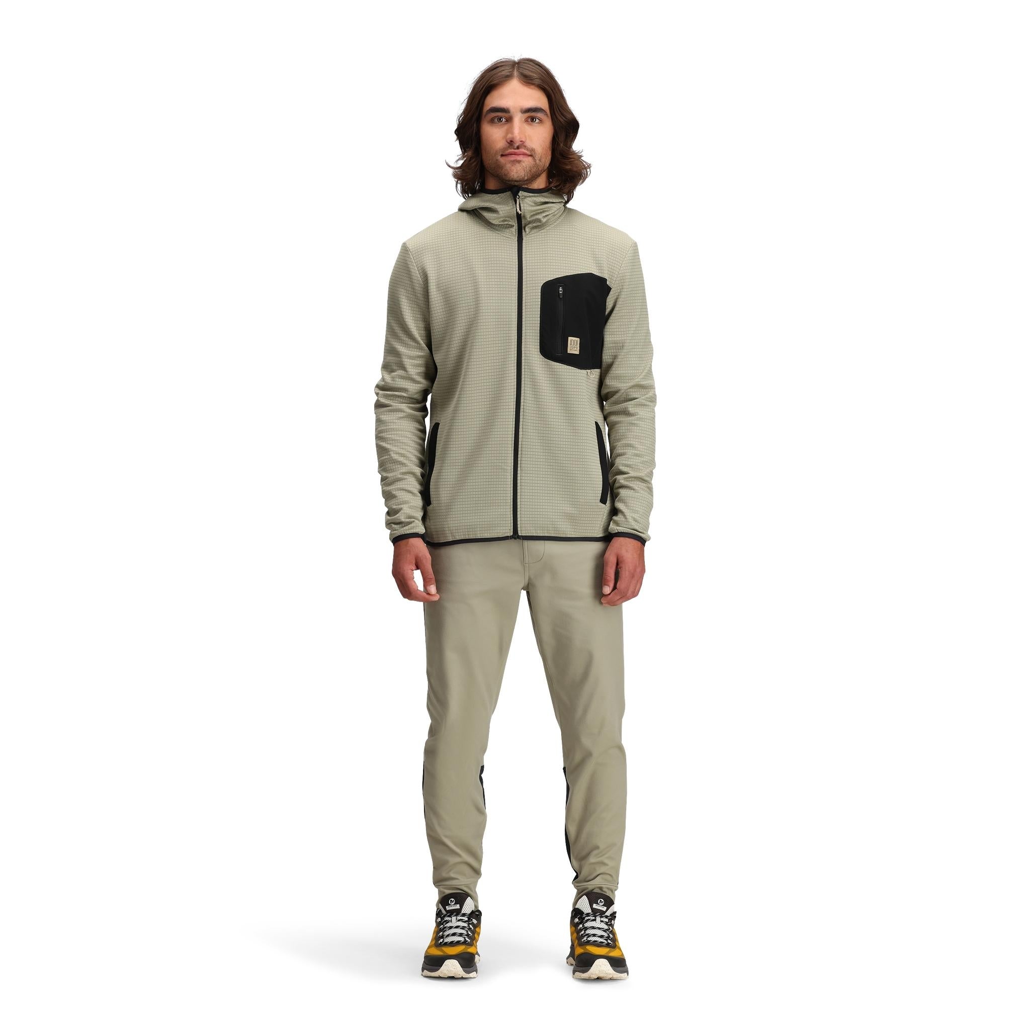 Men's Global Midlayer Hoodie - Lightweight Fleece Jacket for Outdoor Activities & Casual Wear