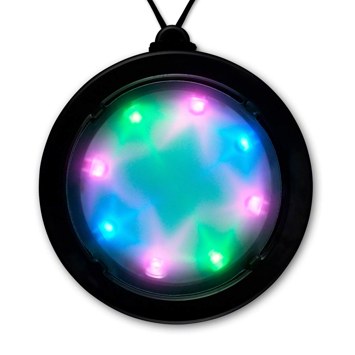 Starburst Lights LED Infinity Necklace by FlashingBlinkyLights - Perfect for Raves, Concerts, Parties & Night Out