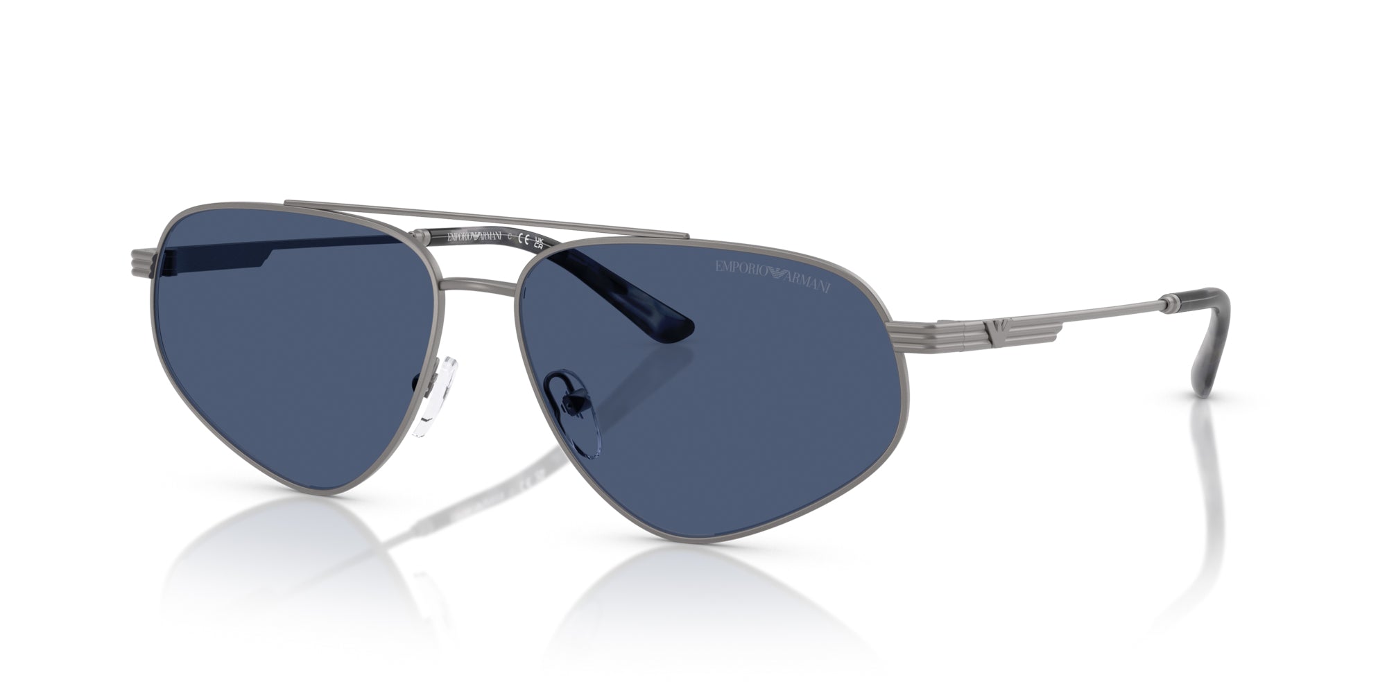 Matte Gunmetal/Dark Blue