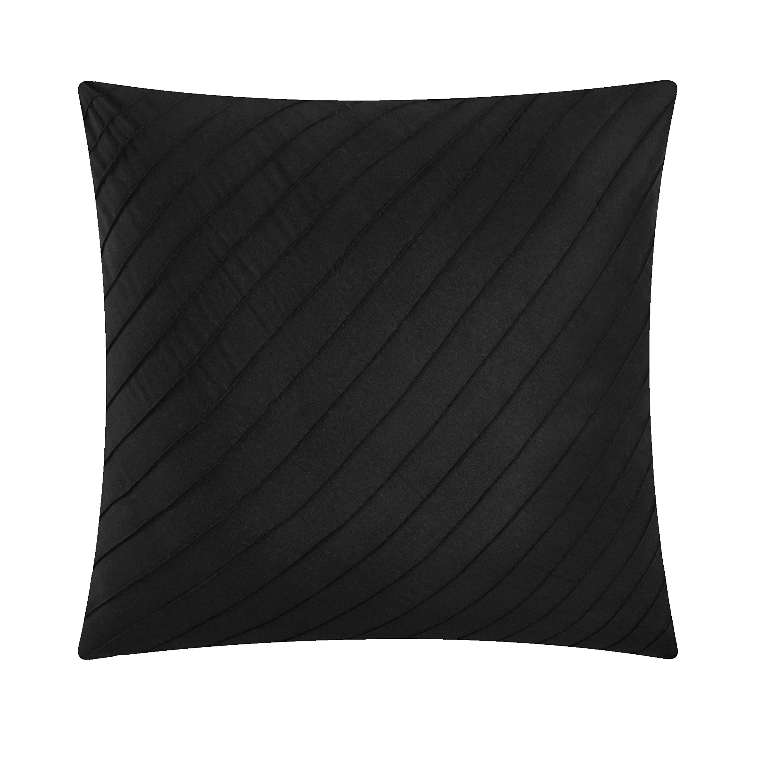 Stylish Tori Queen Size Bedding Set in Black - Soft & Comfortable Luxury Bed Sheets for Modern Bedrooms