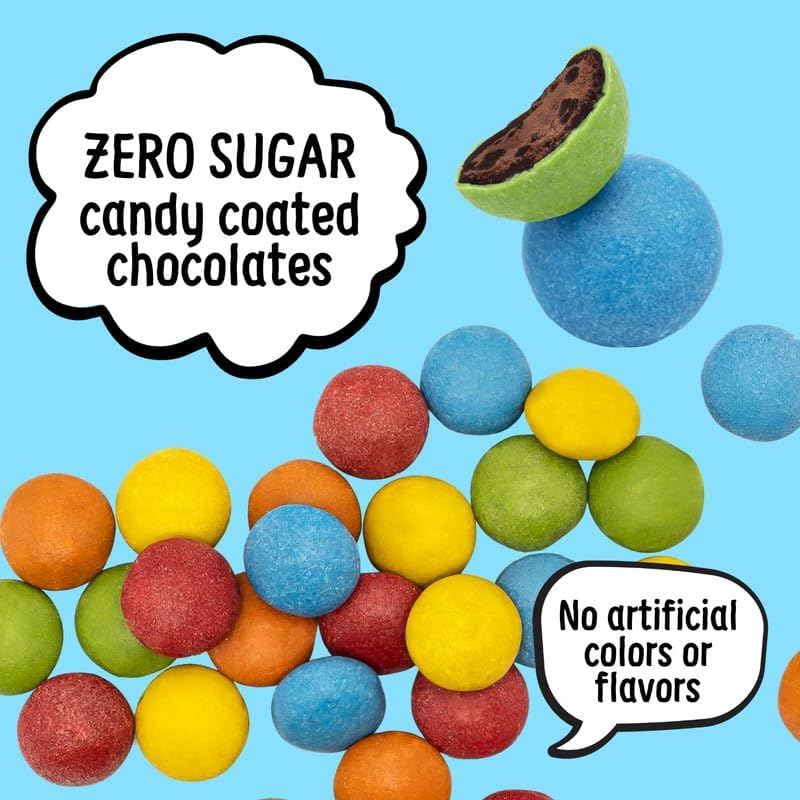 Max Sweets Sugar Free Dark Chocolate YumYums - Keto, Gluten Free, Vegan Candy for Diabetic & Low Carb Diets - Delicious Chocolate Coated Treats (3 Pack) - Perfect for Snacking, Gifts & Healthy Desserts