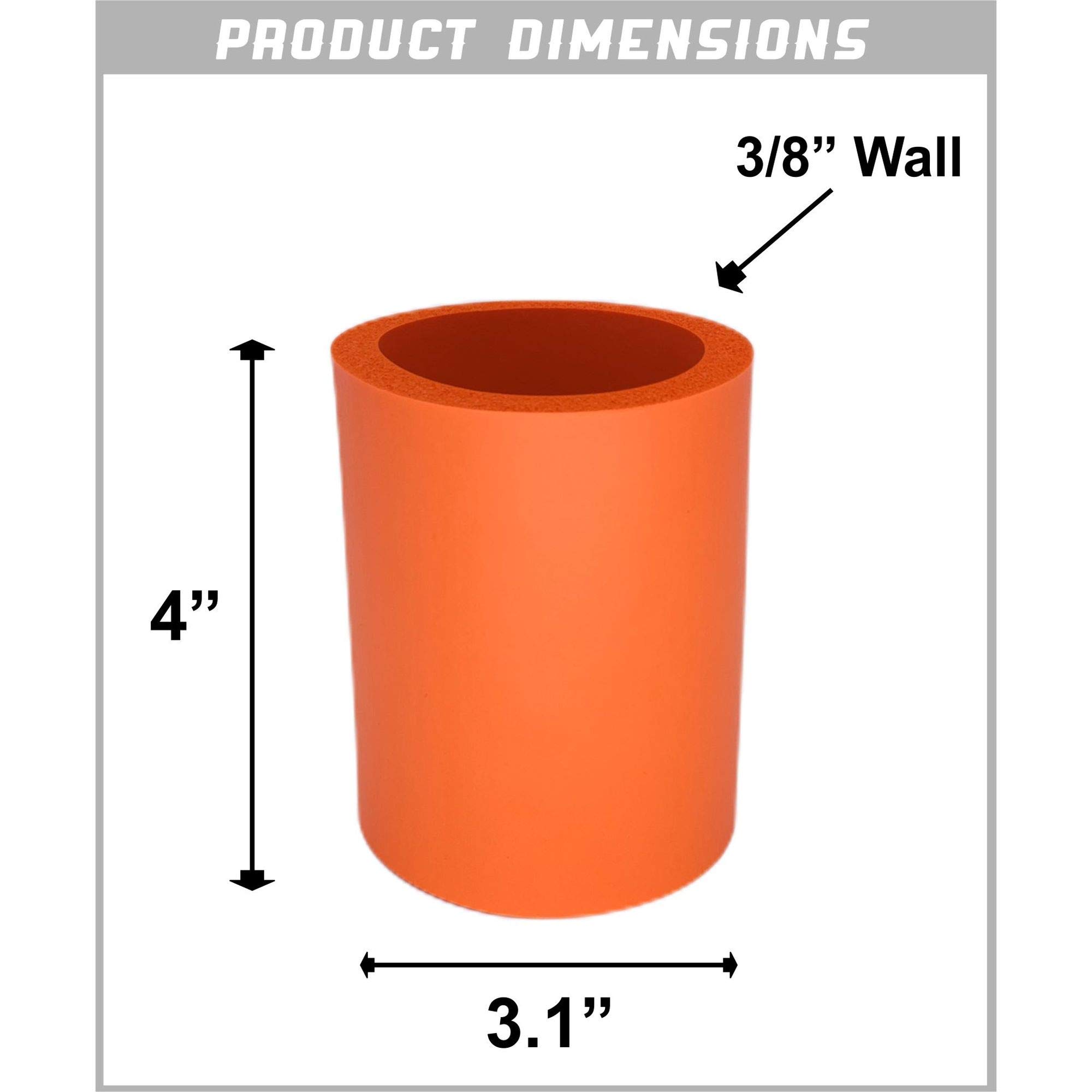 Drunkasaurus Thick Foam Can Cooler - Insulated Beer Koozie for Cans (Bright Green, 1-Pack) | Keep Drinks Cold at BBQs, Tailgates & Pool Parties