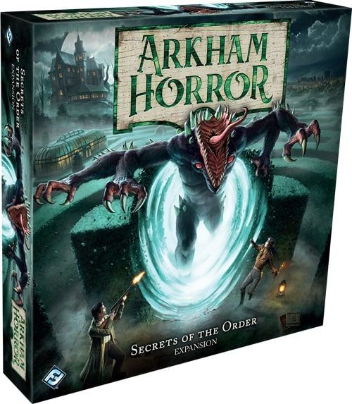 Arkham Horror 3rd Edition Board Game - Secrets of The Order Expansion | Lovecraftian Horror Strategy Game for Adults & Teens | Perfect for Game Nights & Halloween Parties