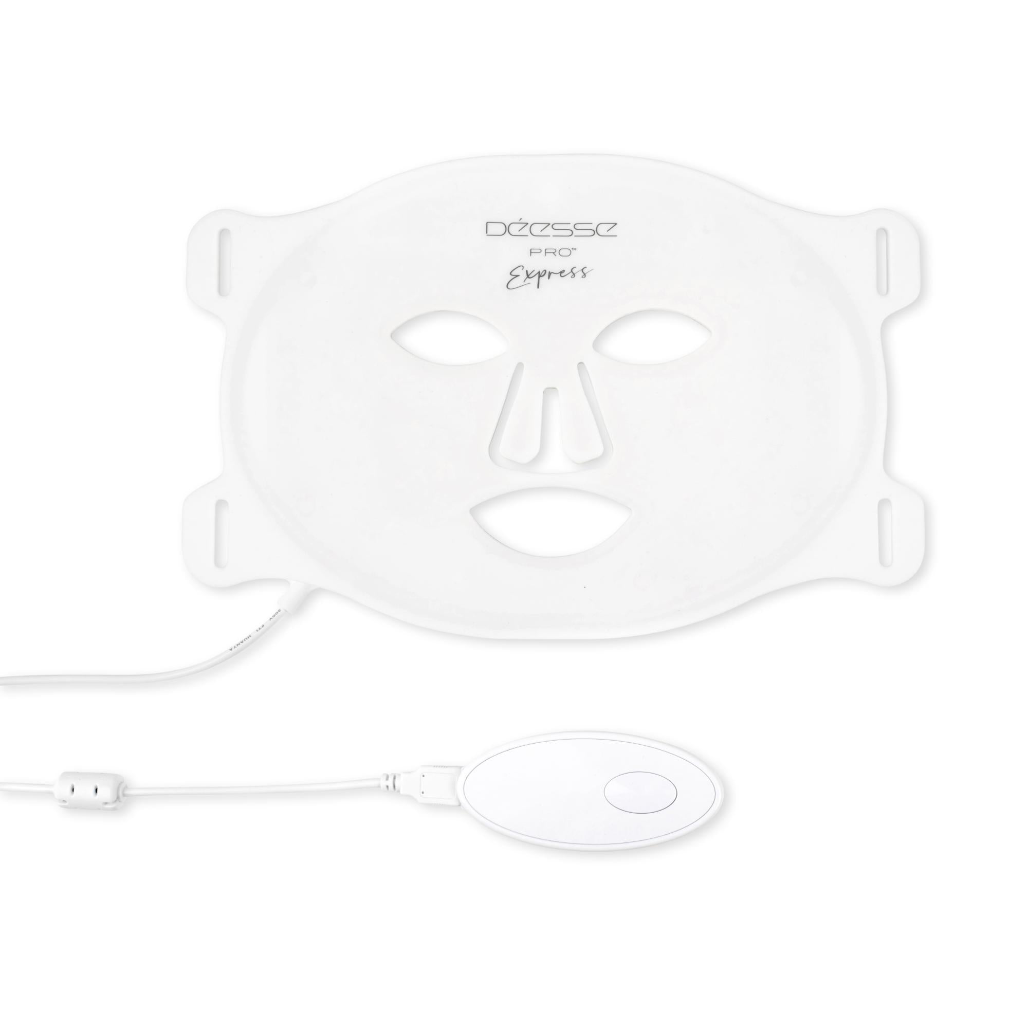 Déesse Pro LED Light Therapy Mask - Red & Blue Light Facial Skin Care for Acne, Wrinkles, Anti-Aging | At-Home Spa Treatment for Glowing Skin
