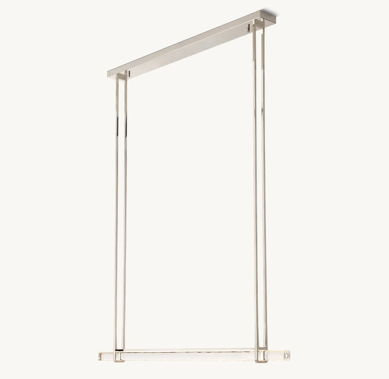 Modern Single Bar Linear Chandelier 60