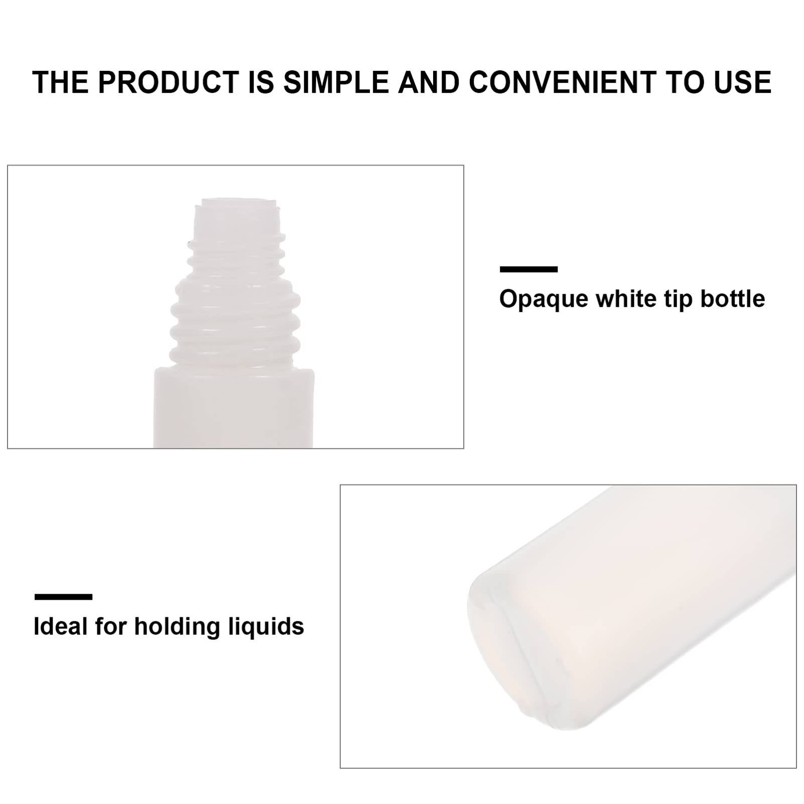 EXCEART 50pcs White Latex Model Glue - Urethane Adhesive for DIY Crafts, Water-Soluble Multifunctional Liquid Glue - Perfect for Students, Manual Projects, and Small Repairs | Ideal for Scrapbooking, Model Making, and Home DIY