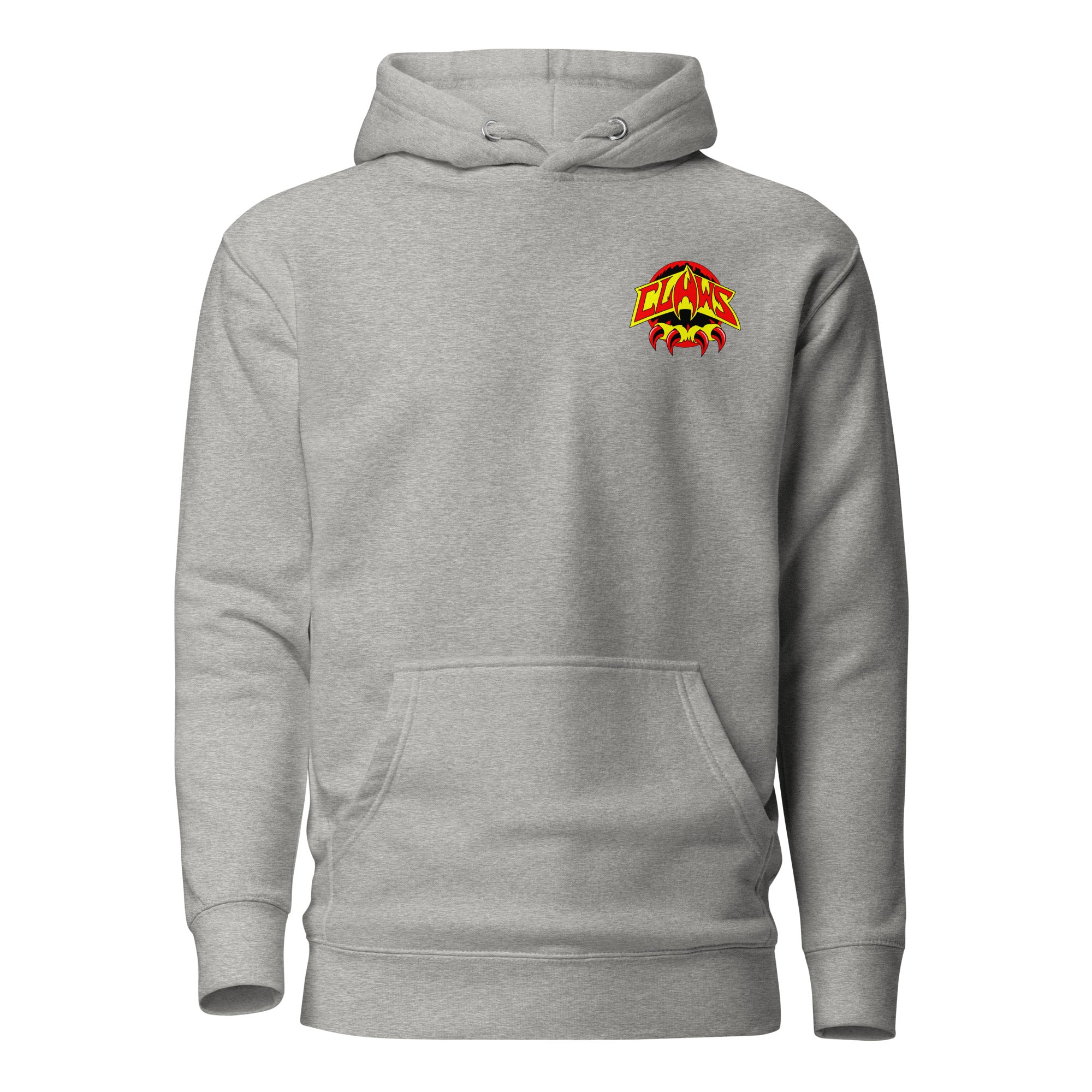 Zoo Jitsu Fighters CLAWS Logo Unisex Hoodie - Comfortable Pullover Sweatshirt for Men & Women - Perfect for Martial Arts Training, Gym Workouts and Streetwear Fashion