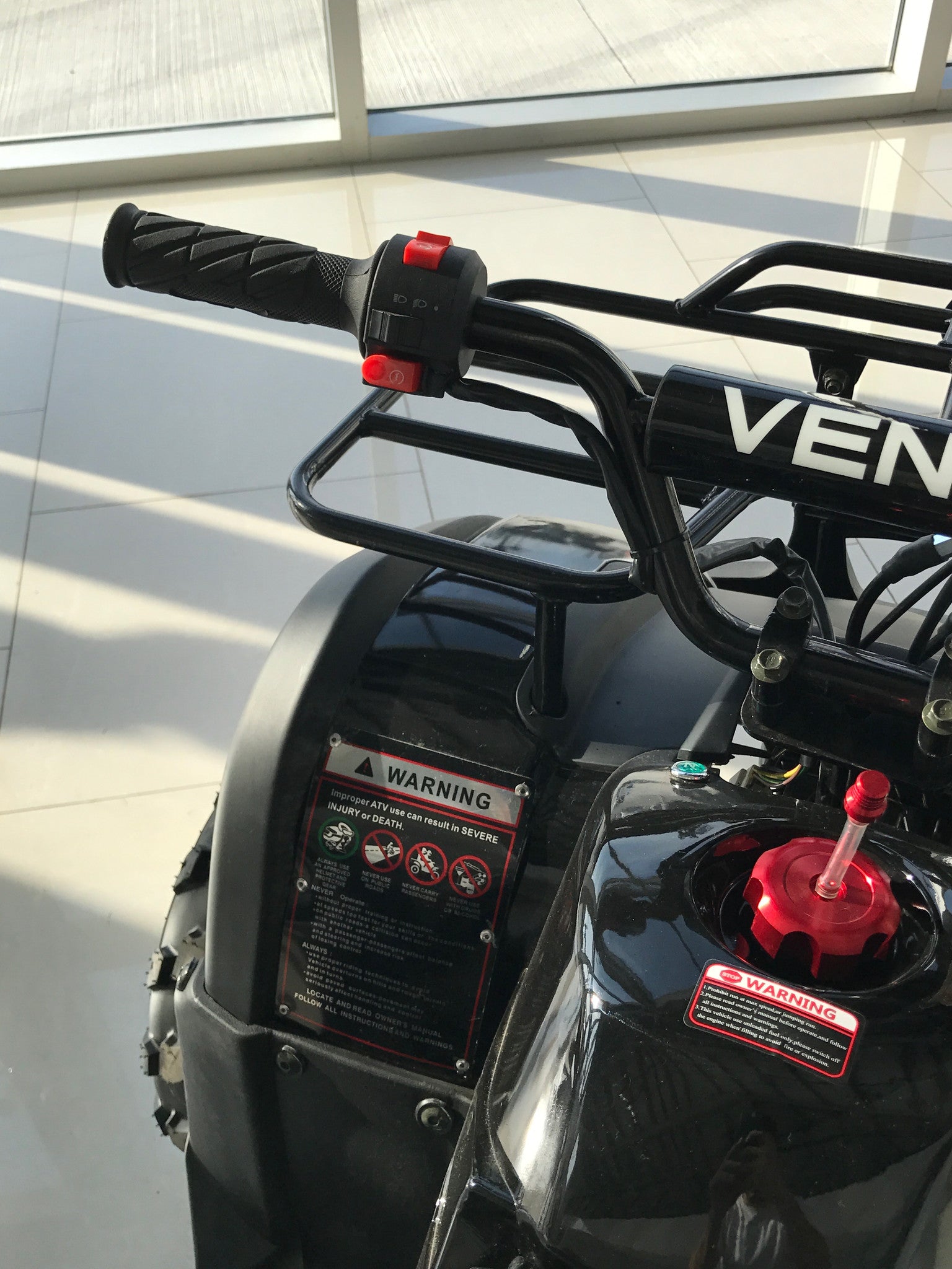Venom Kodiak 125cc ATV - Fully Automatic with Reverse Gear for Off-Road Adventure & Trail Riding