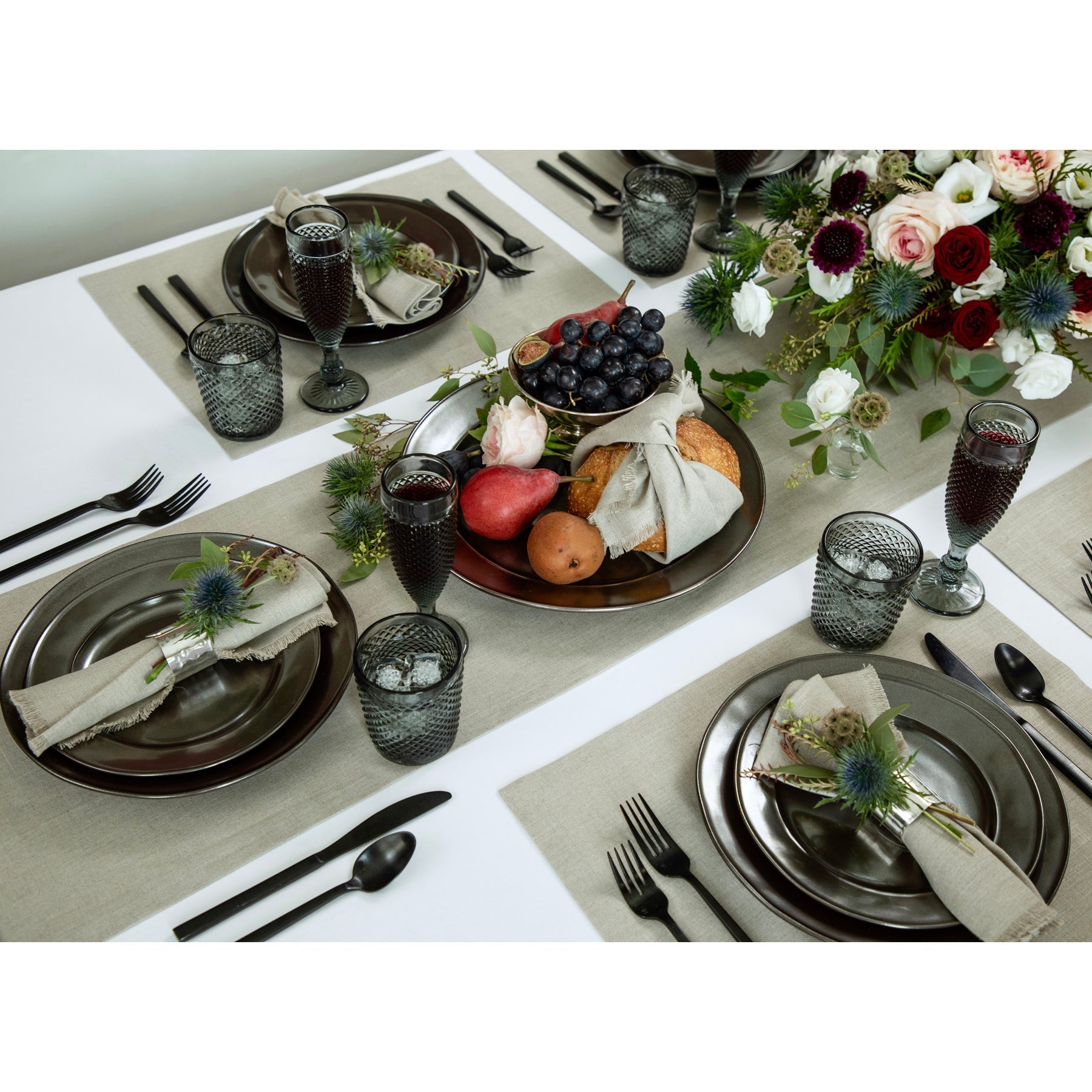 Elegant Diana Medium Weight Table Runner - Perfect for Dining Tables, Weddings & Home Decor
