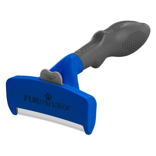 FURminator Large Dog Deshedding Tool for Short Hair - Reduce Shedding & Grooming at Home for Labs, Bulldogs & More