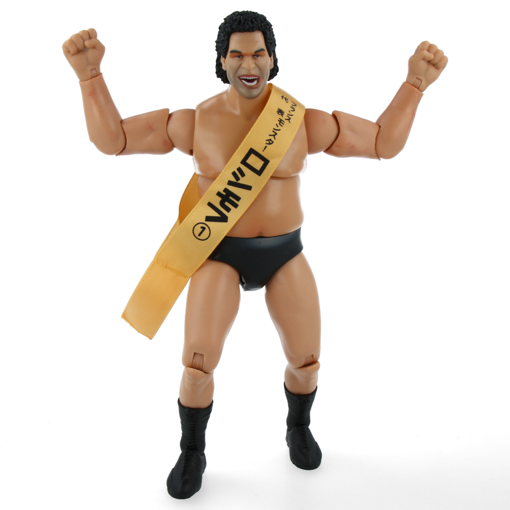 Andre the Giant ULTIMATES! Action Figure - Collectible Wrestling Toy for WWE Fans - Perfect for Display, Gifts, and Wrestling Memorabilia Collections