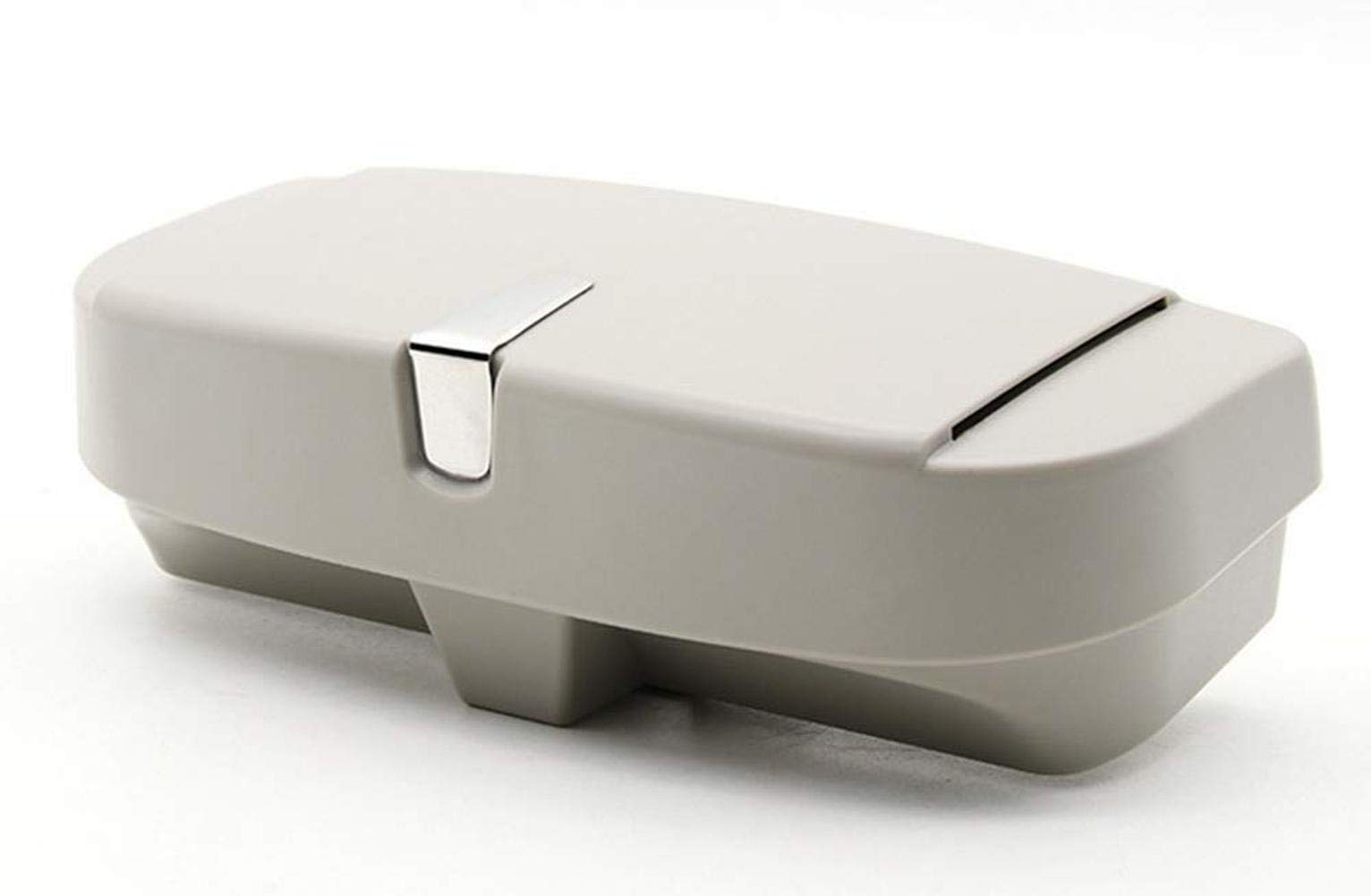 Universal Car Sun Visor Sunglasses Holder - Gray for Driving & Travel