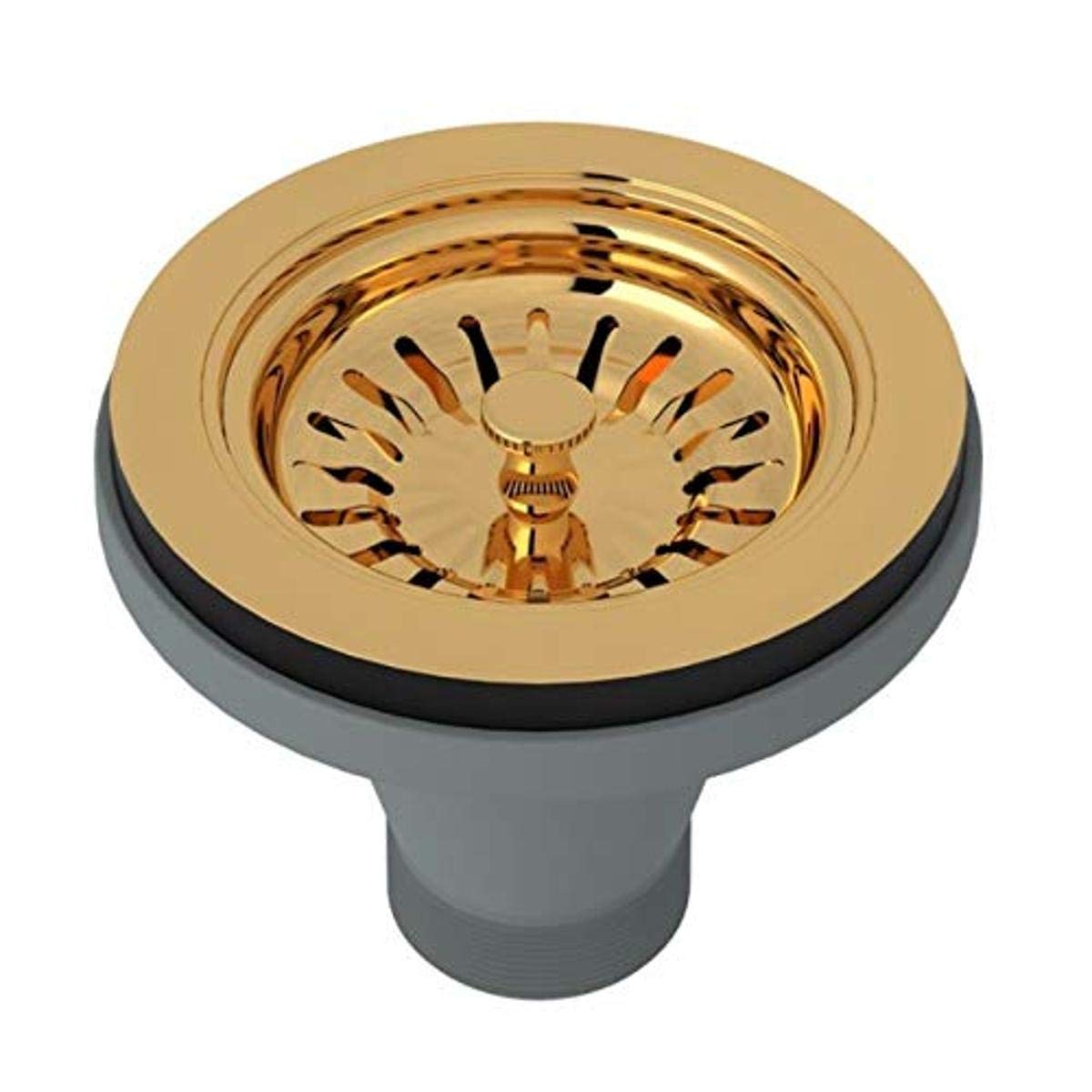 ROHL 735IB Premium Italian Brass Kitchen Faucet - Modern Pull-Down Sprayer for Farmhouse & Luxury Home Sinks