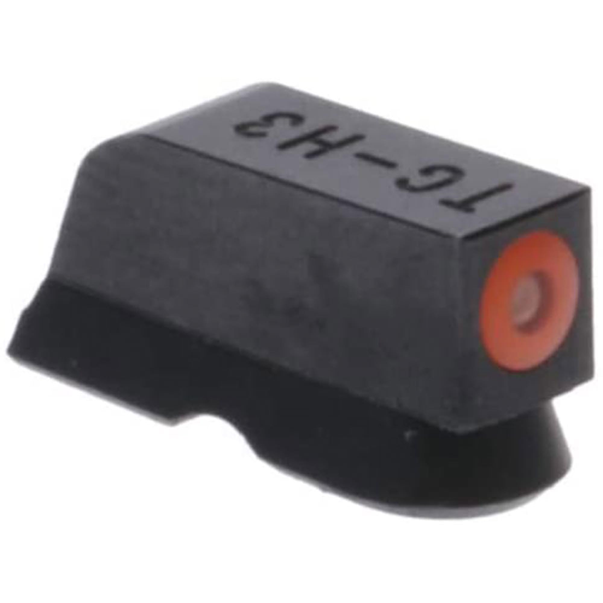 TRUGLO Tritium Handgun Night Sights - Front & Rear Sights with Orange Rings & Green Glow Dots for CZ 75 Pistols (2 Pack) | Enhanced Low Light Visibility for Home Defense & Tactical Shooting