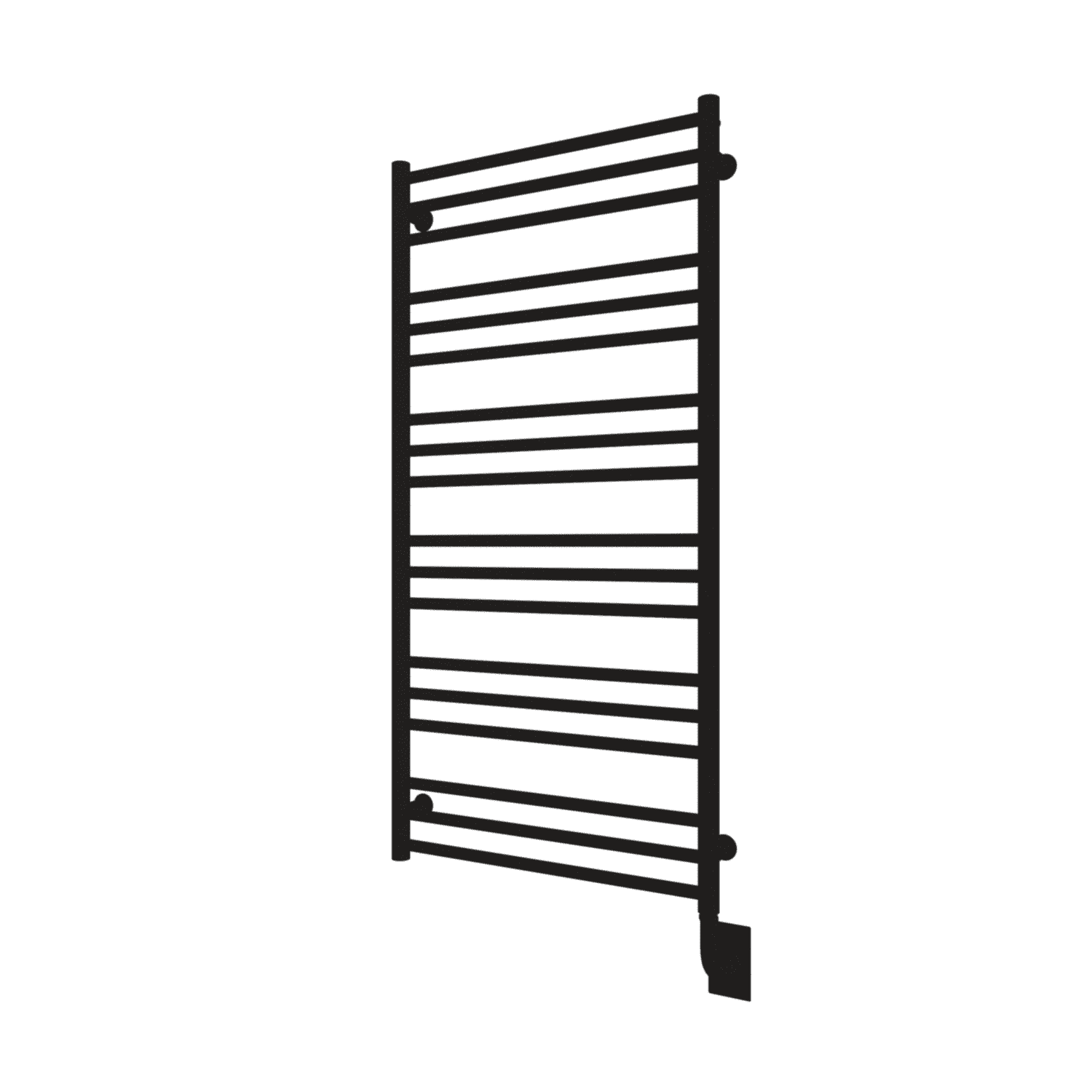 Tuzio Sorano Hardwired or Plug-in Towel Warmer 23.5