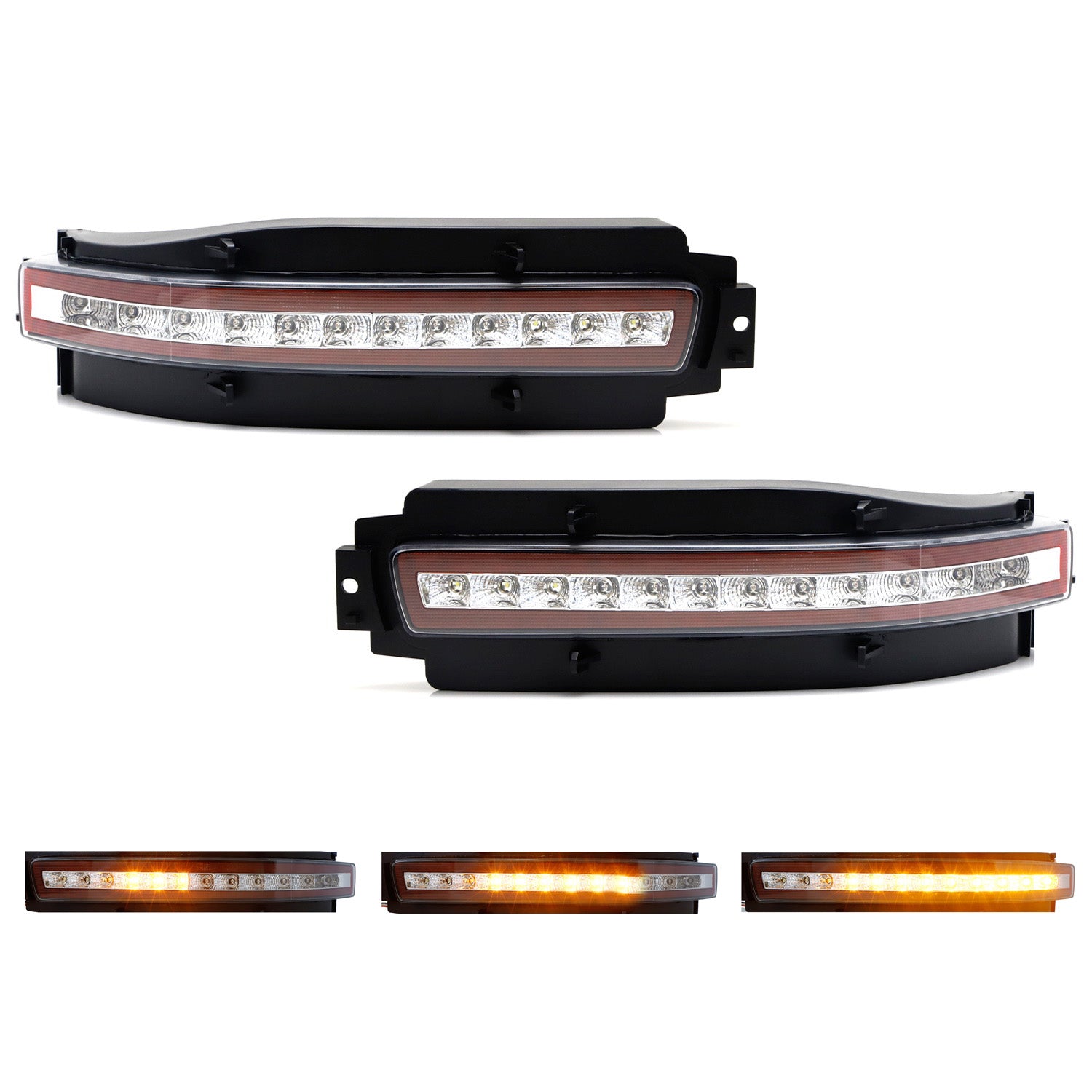 Sequential LED Turn Signal, Backup & Brake Light Kit - Clear Lens for 2003-2009 Nissan 350Z - Enhanced Safety & Style for Night Driving & Car Shows