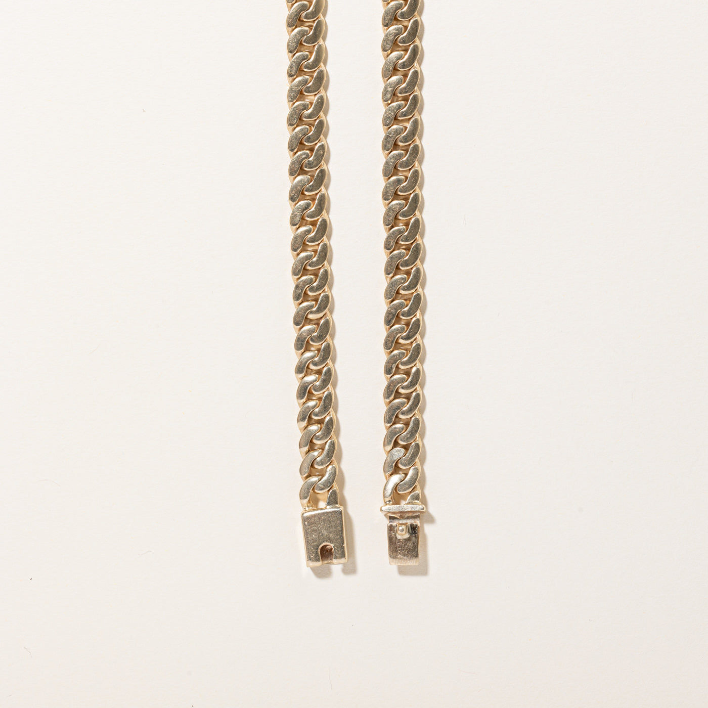 10K Yellow Gold Cuban Link Chain 25