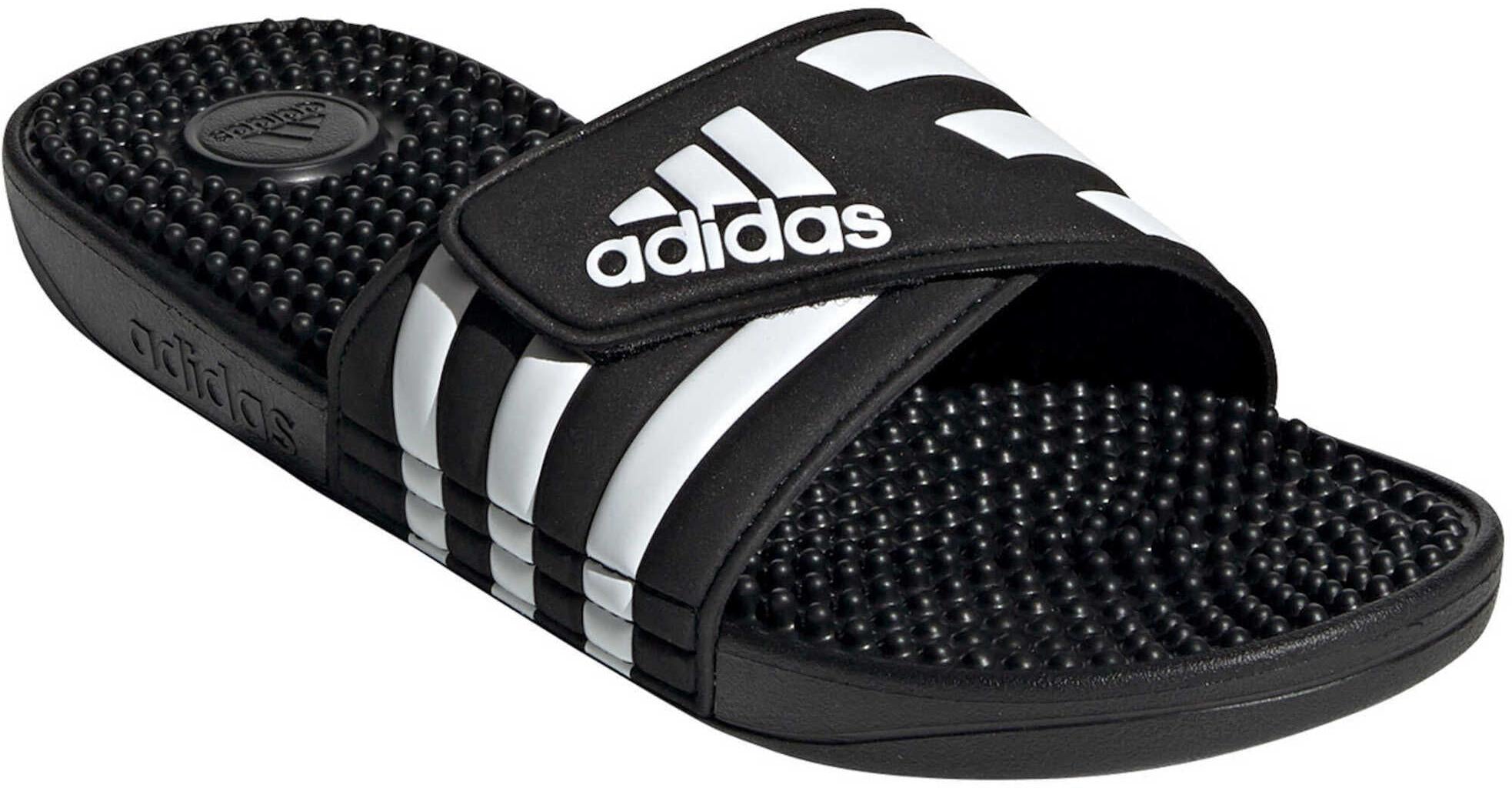 Adidas Adissage Men's Slides - Comfortable & Supportive Sandals for Walking, Gym, and Poolside Relaxation