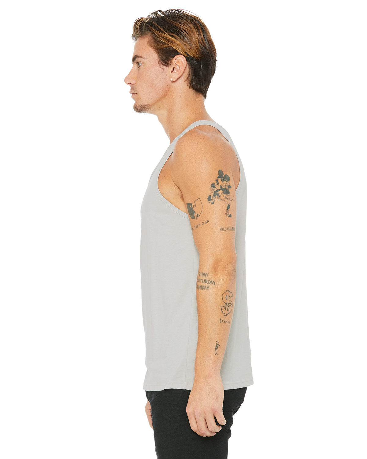 Bella + Canvas 3480 Unisex Jersey Tank Top - Soft Cotton Relaxed Fit Sleeveless Shirt for Men & Women - Perfect for Gym, Beach, Summer Outfits and Casual Wear