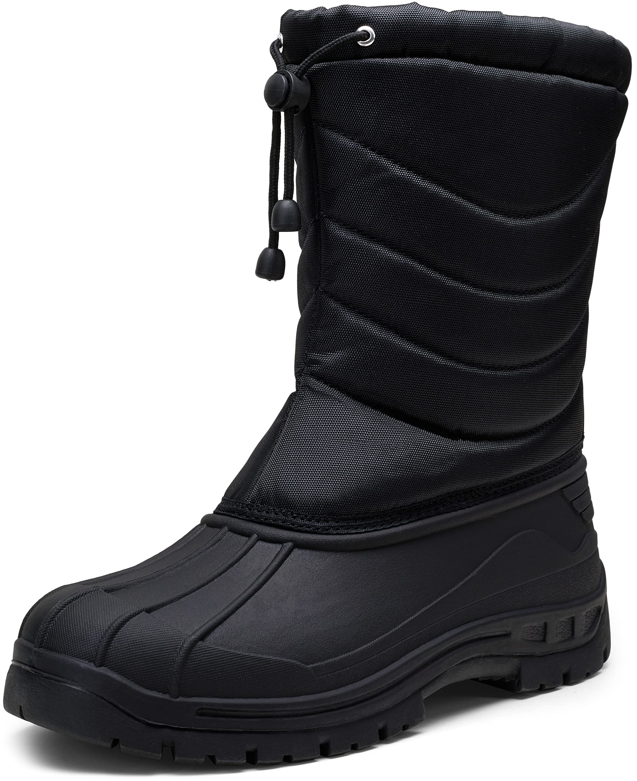 Jousen Men's Winter Boots - Lightweight Waterproof Snow Boots with Fur Lining for Warmth | Perfect for Hiking, Snow Activities & Cold Weather Outdoor Adventures