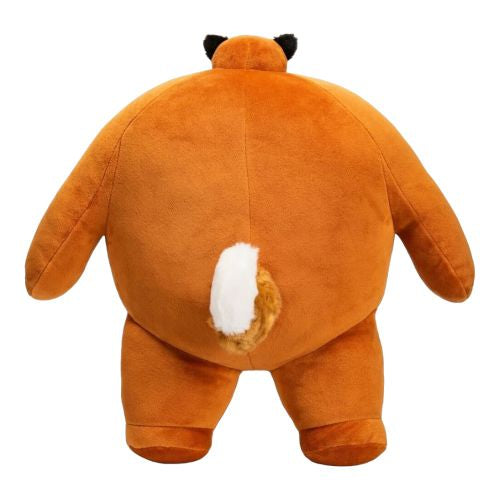 Bagstock Tiny Headed Plush Fox 15 Inch - Vibrant Orange Stuffed Animal Toy for Kids, Nursery Decor, Birthday Gifts & Cute Home Decoration