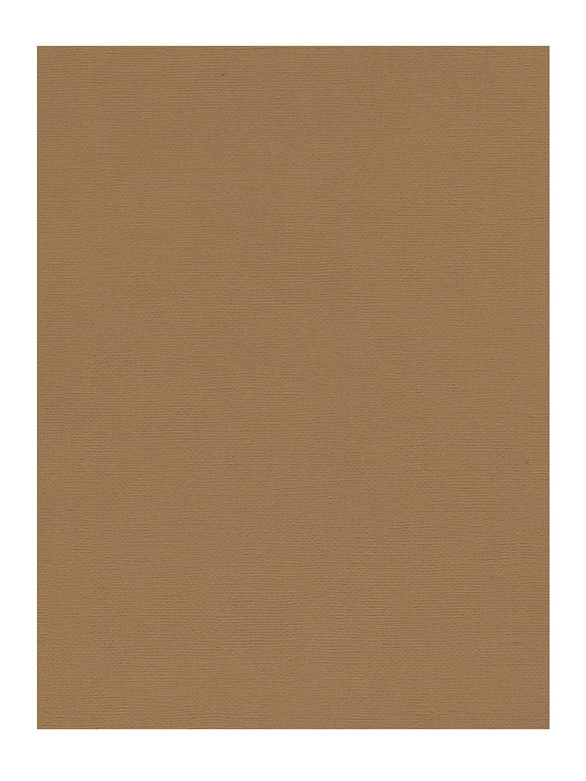 American Crafts 71045 Textured Cardstock Paper - Caramel Color, 12x12 Inch, 65lb/176gsm - Perfect for Scrapbooking, Card Making, DIY Crafts, and Home Decor Projects