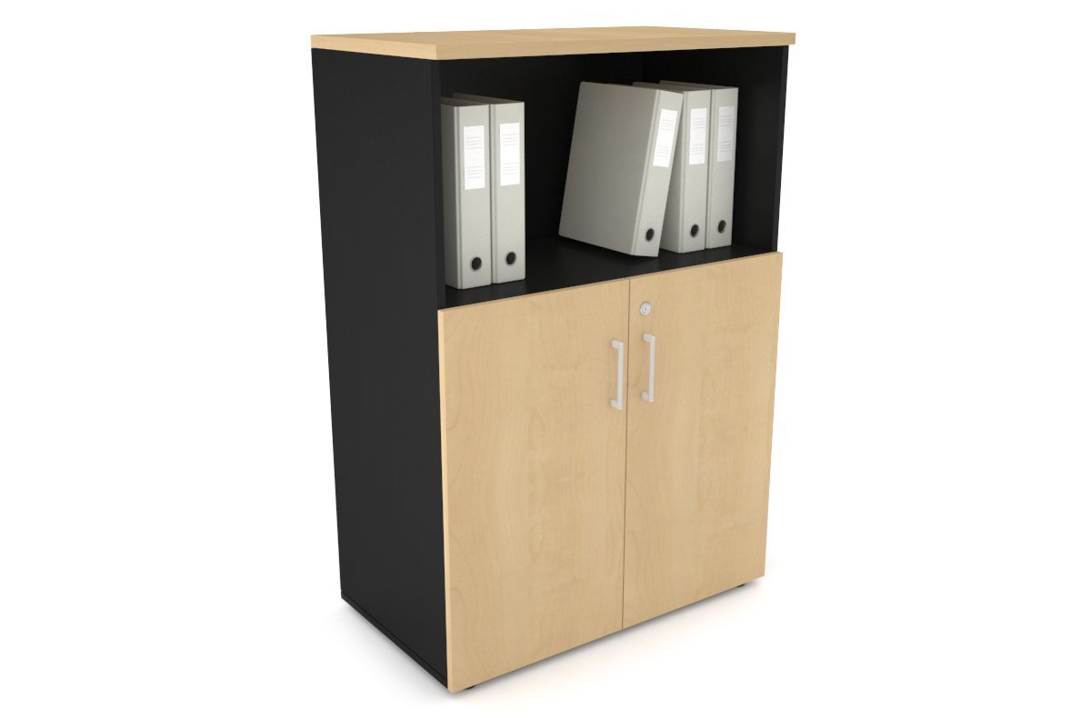 Medium Uniform Storage Cabinet with Small Doors [800W x 1170H x 450D] - Perfect for Office, School, and Home Organization