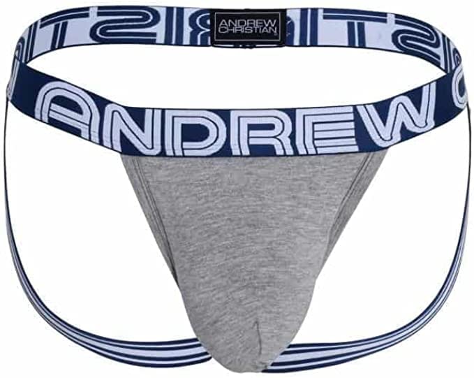 Andrew Christian Candy Hearts Air Jock Strap - Almost Naked Collection | Comfortable Men's Underwear for Valentine's Day, Intimate Moments & Special Occasions