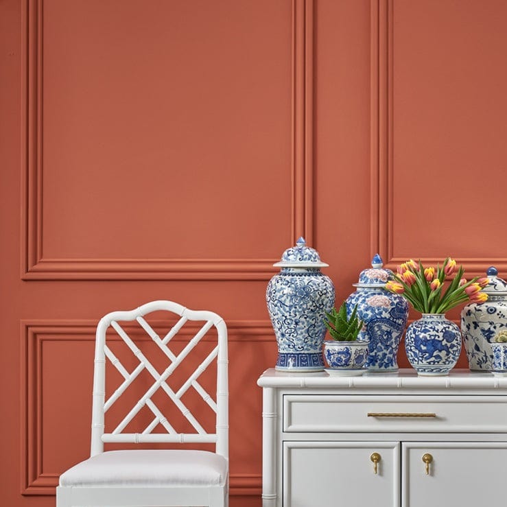 Riad Terracotta 120ml Wall Paint - Premium Matte Finish for Home Decor, Living Room & Bedroom Accent Walls