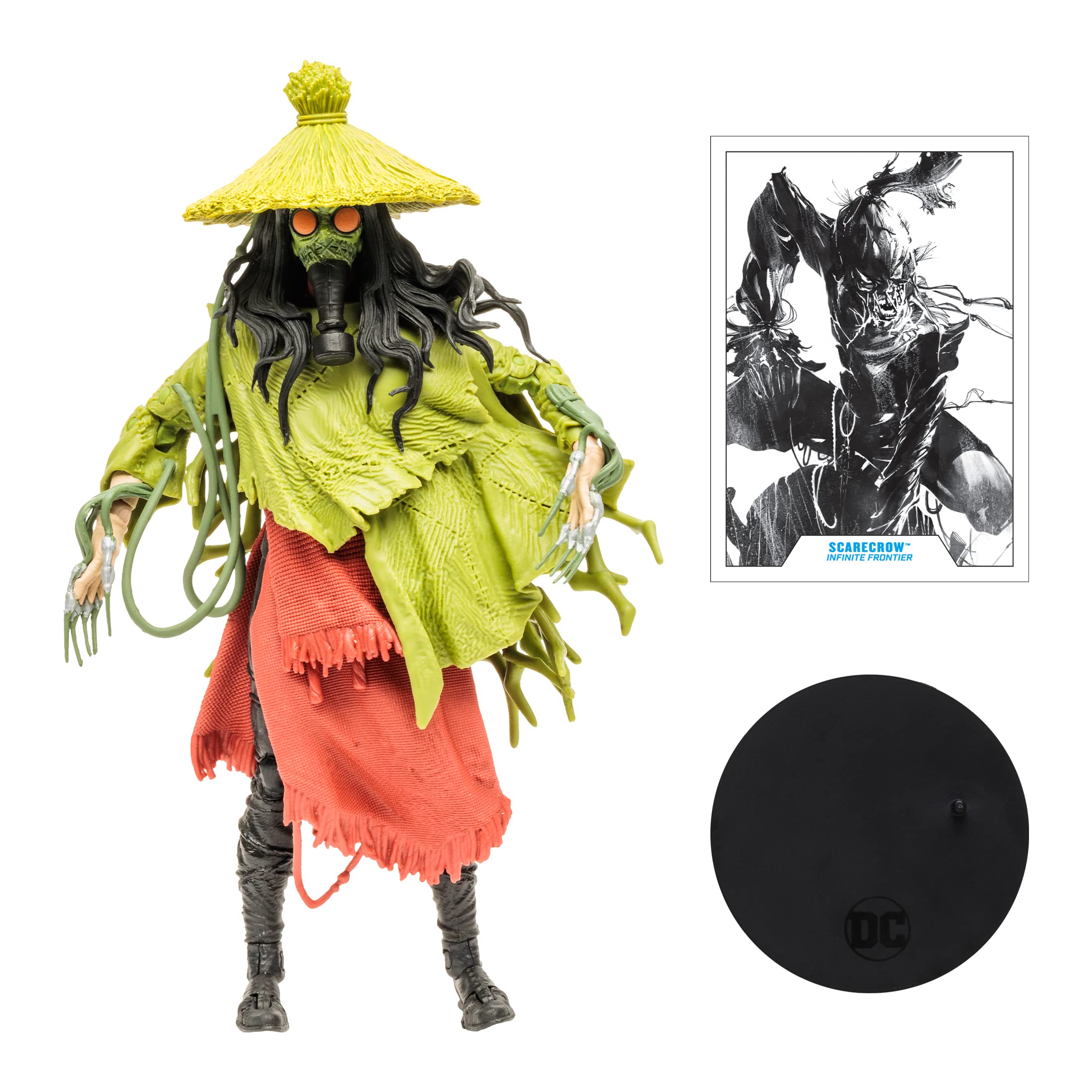 McFarlane Toys DC Multiverse 7-Inch Scarecrow Action Figure (Infinite Frontier) - Collectible DC Comics Villain for Display & Play