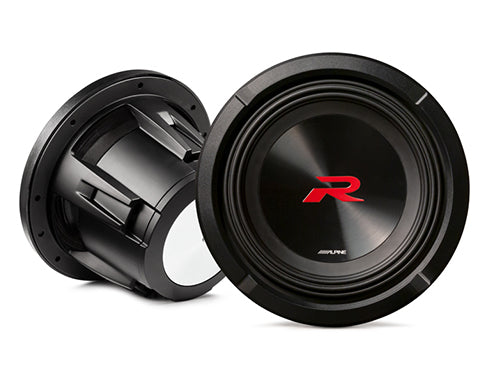 Alpine R2 W8D 350W 8-Inch Subwoofer Driver with Dual Voice Coil - Powerful Bass for Car Audio & Home Theater Systems