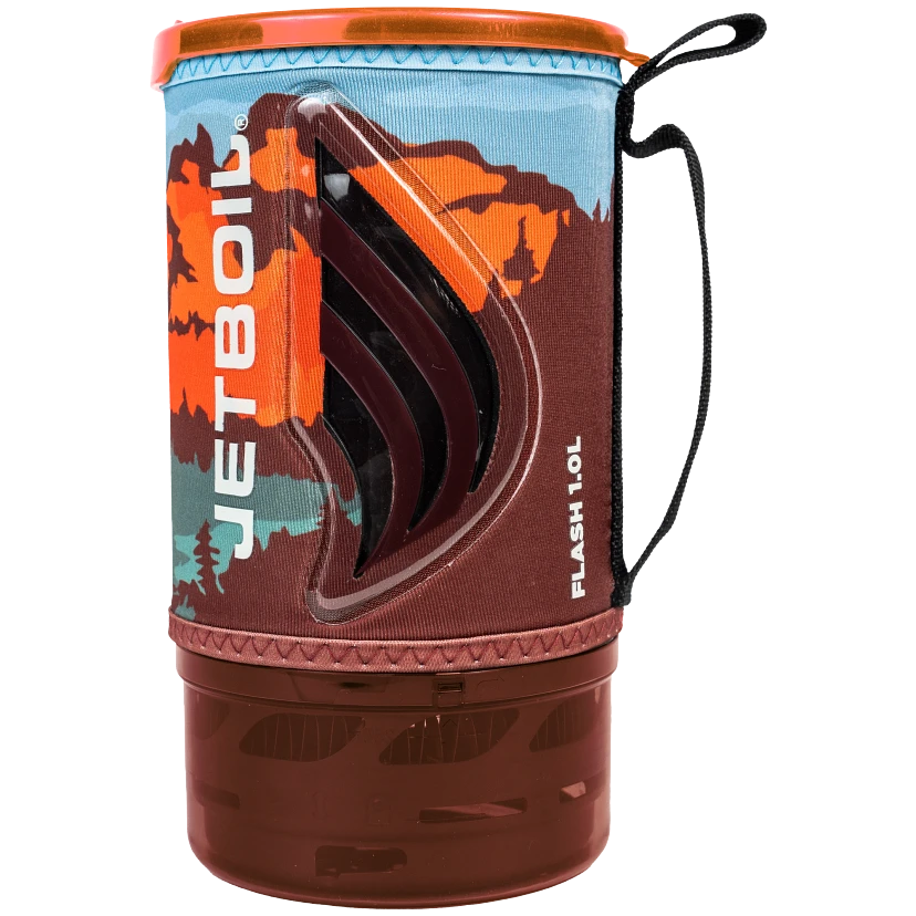 Jetboil Flash 1.0L Compact Camping Stove System - Fast Boiling Water for Backpacking, Hiking & Outdoor Adventures