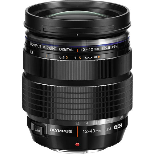 Olympus M.Zuiko Digital ED 12-40mm f/2.8 PRO Lens - Weatherproof Micro Four Thirds Zoom Lens for Travel & Landscape Photography