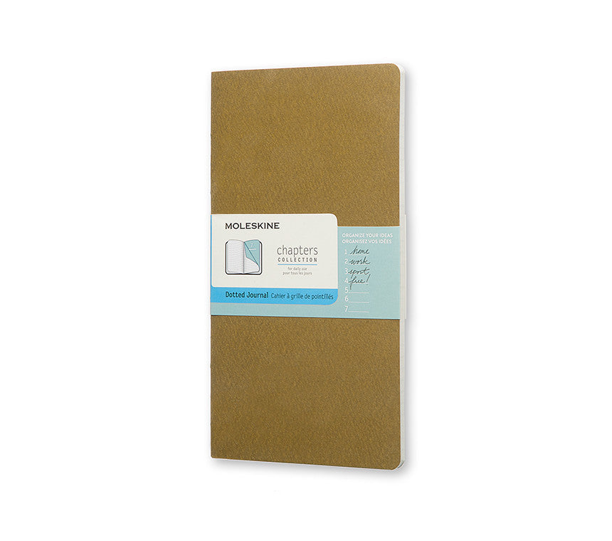 Moleskine Chapters Journal - Dotted Notebook with Soft Cover for Writing, Sketching & Note Taking | Perfect for Students, Artists & Professionals