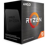 AMD Ryzen 9 5900X Processor - 12 Cores, 3.7GHz Base, 4.8GHz Boost - High Performance Desktop CPU for Gaming, Streaming & Content Creation