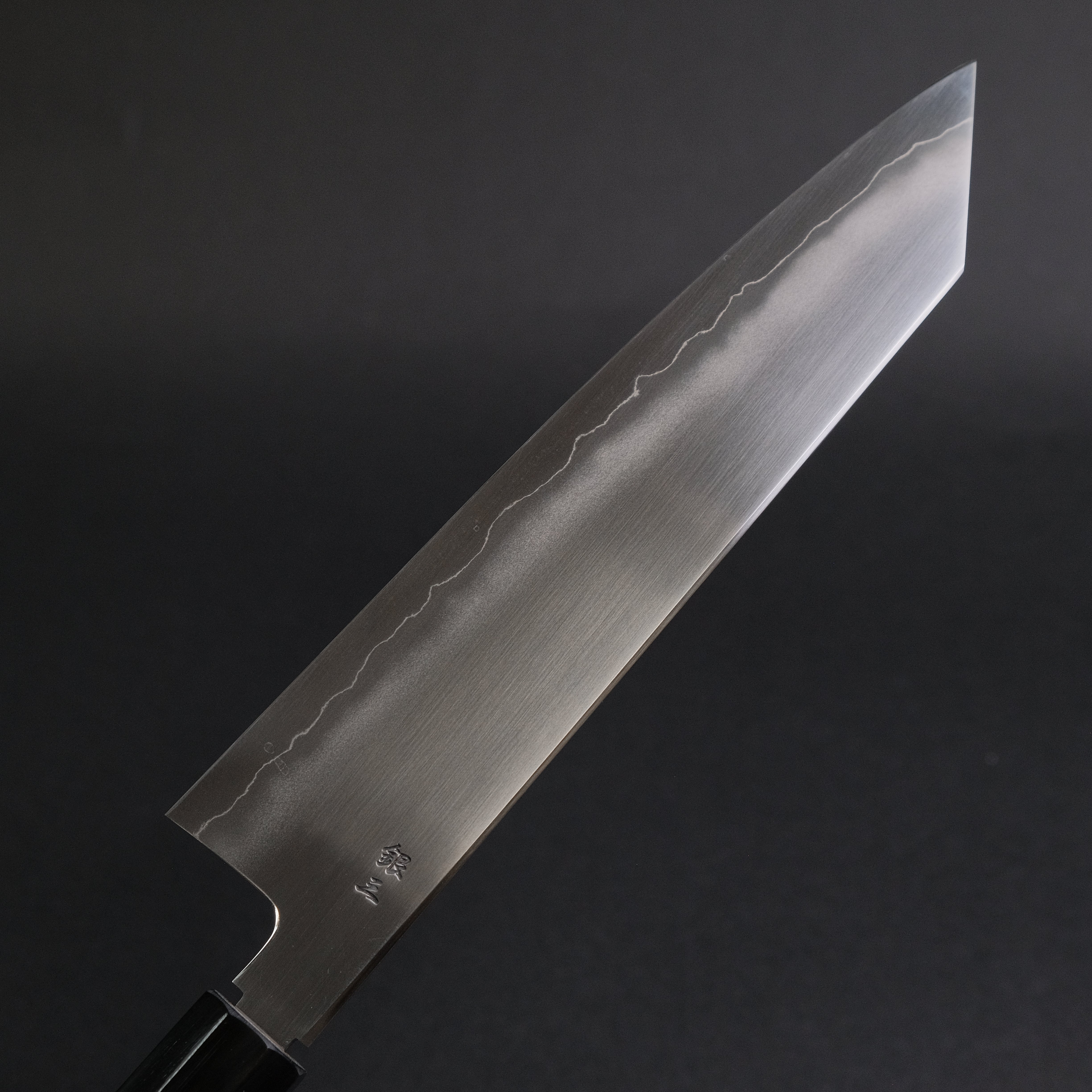 Tetsujin Silver #3 Ukiba Kiritsuke Gyuto 240mm Japanese Chef Knife with Yakusugi Cedar Handle - Perfect for Sushi, Sashimi & Precision Vegetable Cutting