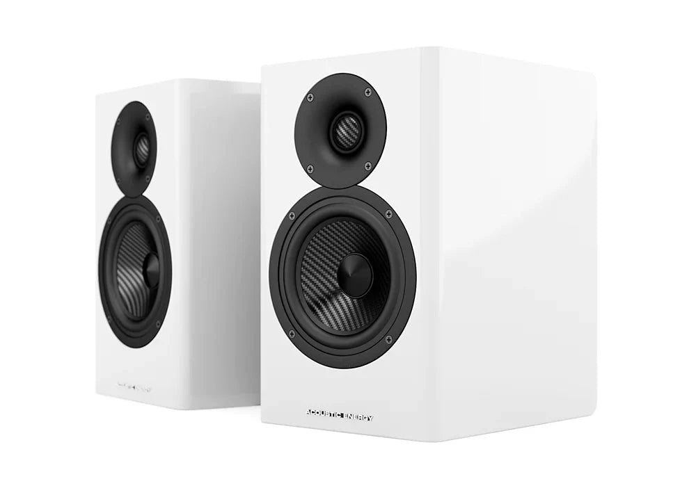 Premium Acoustic Energy AE500 Bookshelf Speakers (Pair) - High-Fidelity Sound for Home Theater & Music Listening - Perfect for Living Rooms, Studios & Audiophile Setups
