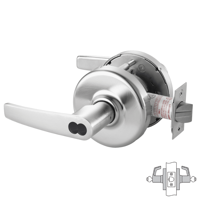 Corbin Russwin CLX3332 AZD Cylindrical Lock - Institutional Function with Multiple Core Options | Secure Commercial & School Doors
