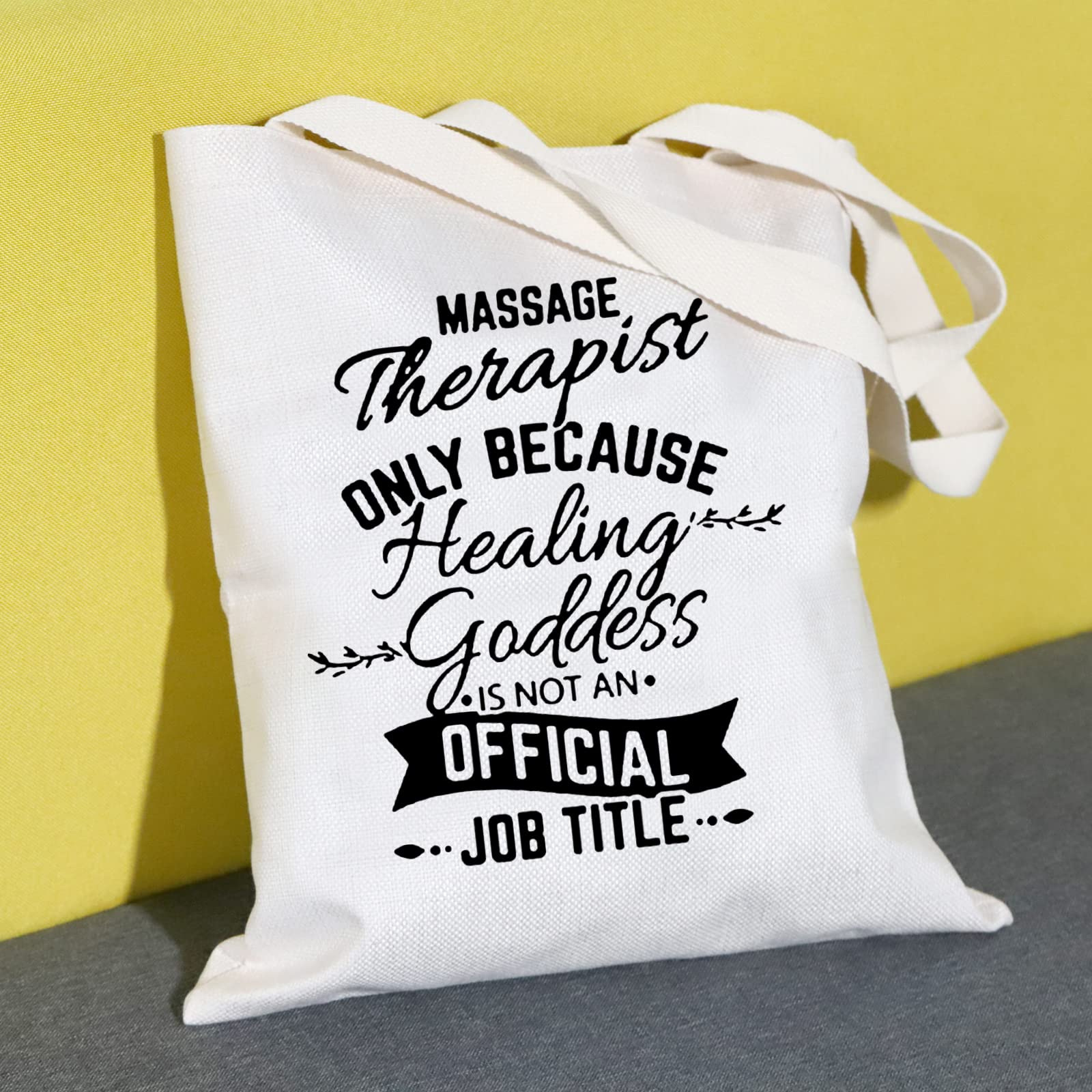 Massage Therapist Cosmetic Bag - Zipper Pouch for Chiropractic & Graduation Gifts - Perfect for Spa & Travel