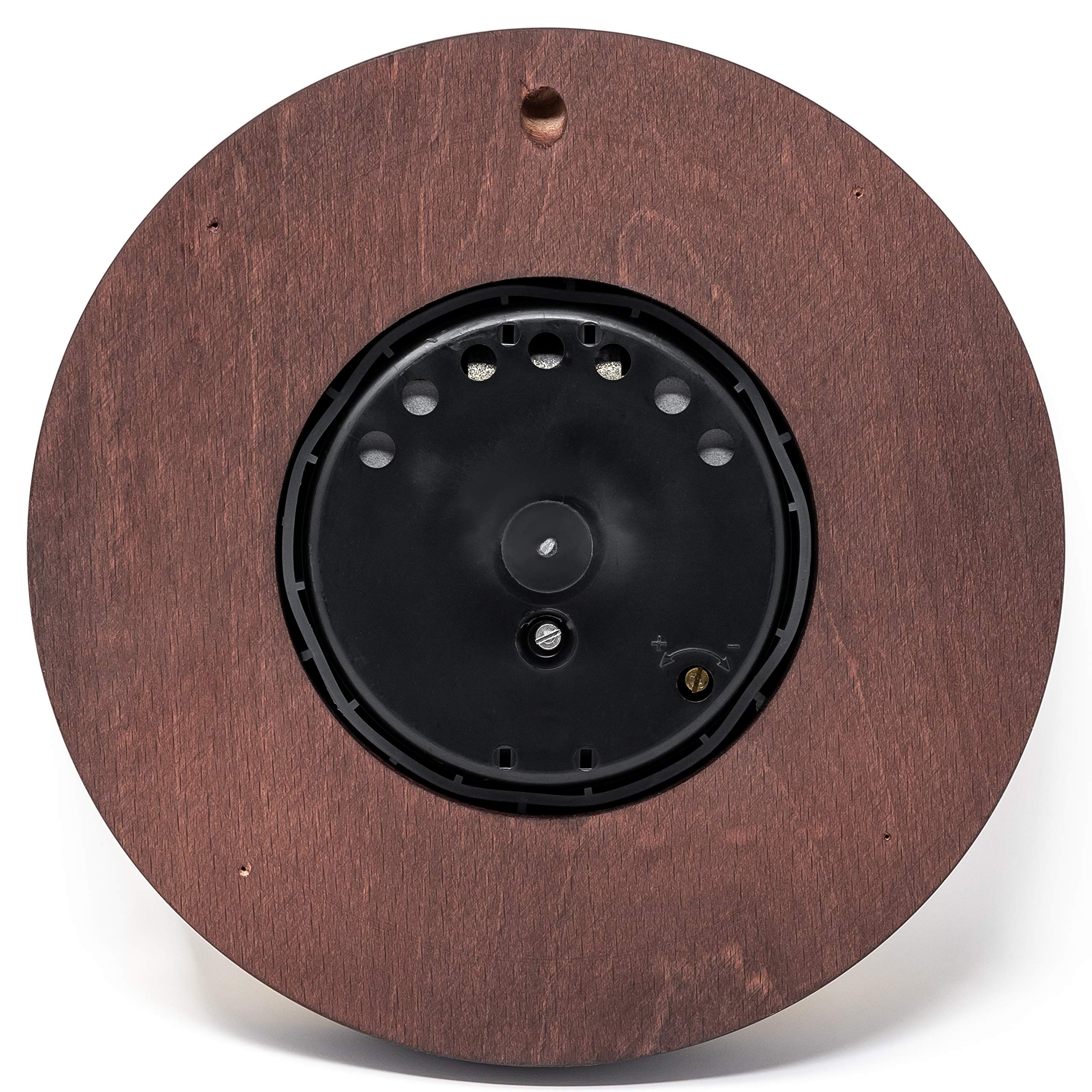 **Premium Wooden Barometer - Multi-Color Weather Instrument for Home, Office & Outdoor Use - Accurate Atmospheric Pressure Measurement**