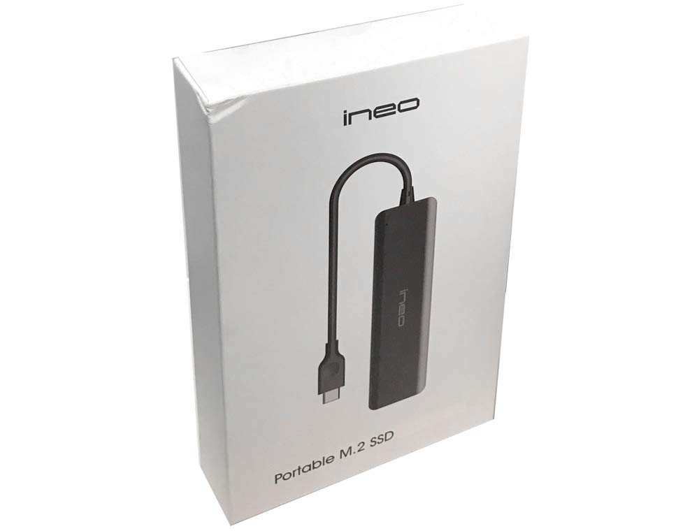 Avolusion ineo (C2592-960G+64G) 960GB USB 3.1 External SSD with Free 64GB Flash Drive | Ultra Slim Portable 1TB Storage | 950MB/s High Speed | 6-Year Warranty | Perfect for Gaming, Video Editing & Data Backup