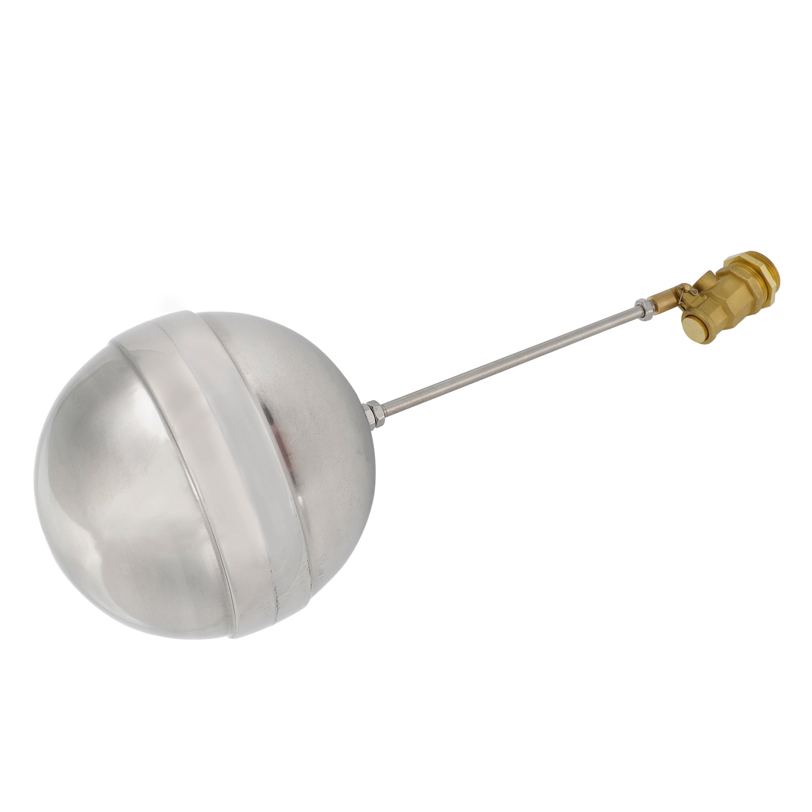 1/2 Inch Male Thread Float Ball Valve - Stainless Steel Floating Ball Water Sensor for Tanks, Pools & Irrigation Systems