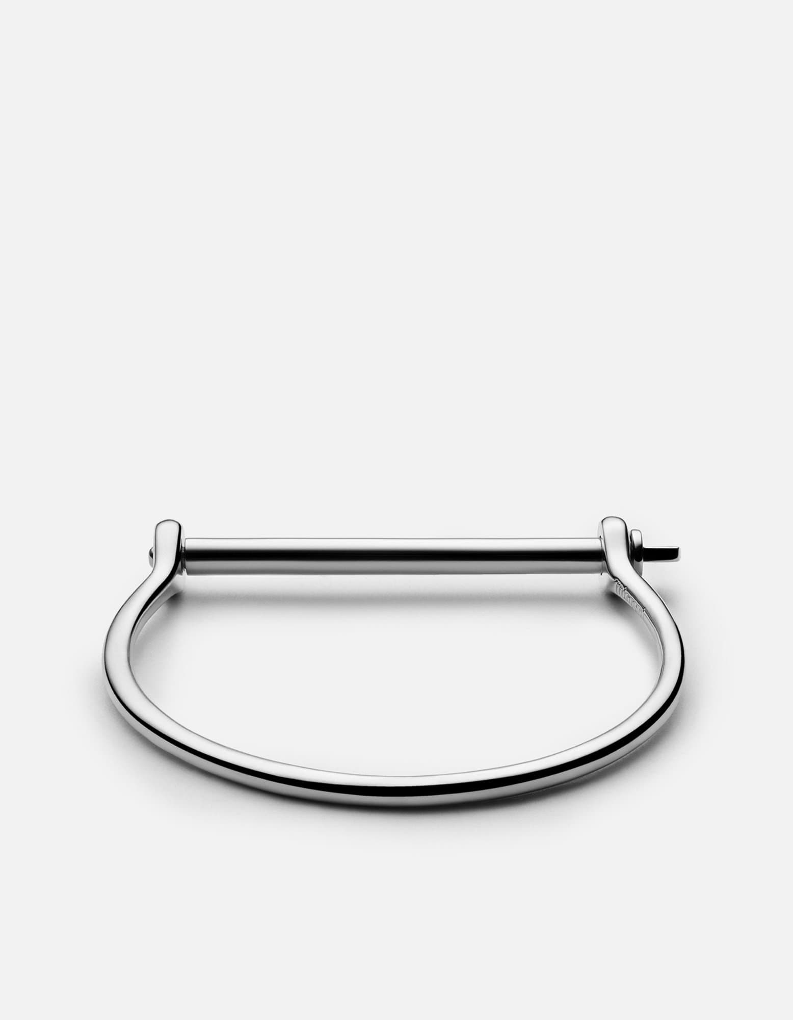 Stainless Steel Thin Screw Cuff - Durable Metal Bracelet for Men & Women - Perfect for Jewelry Making, DIY Crafts & Fashion Accessories
