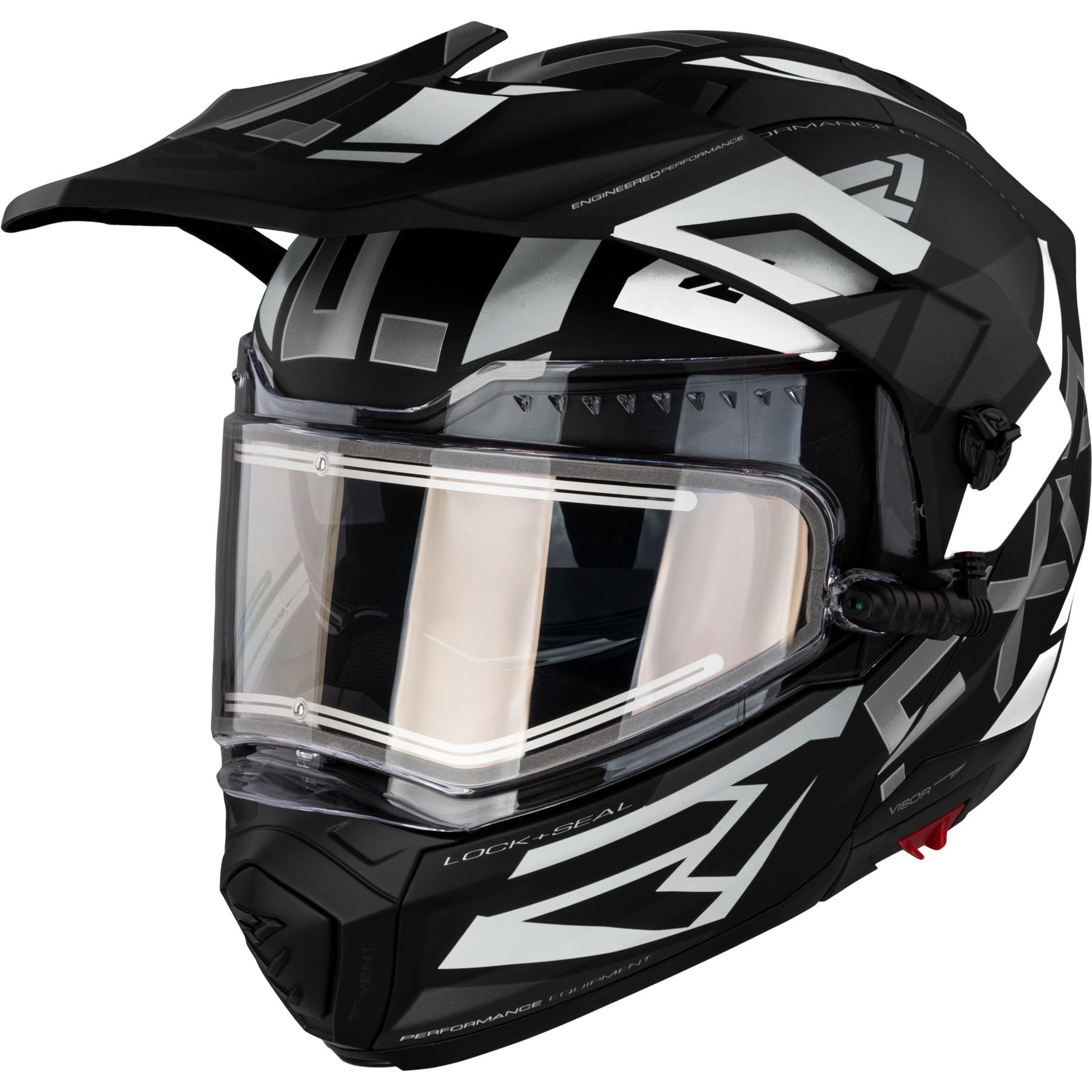 FXR Maverick X Motorcycle Helmet 2025 - Black & White Small - DOT Certified for Safety - Perfect for Street Biking & Racing