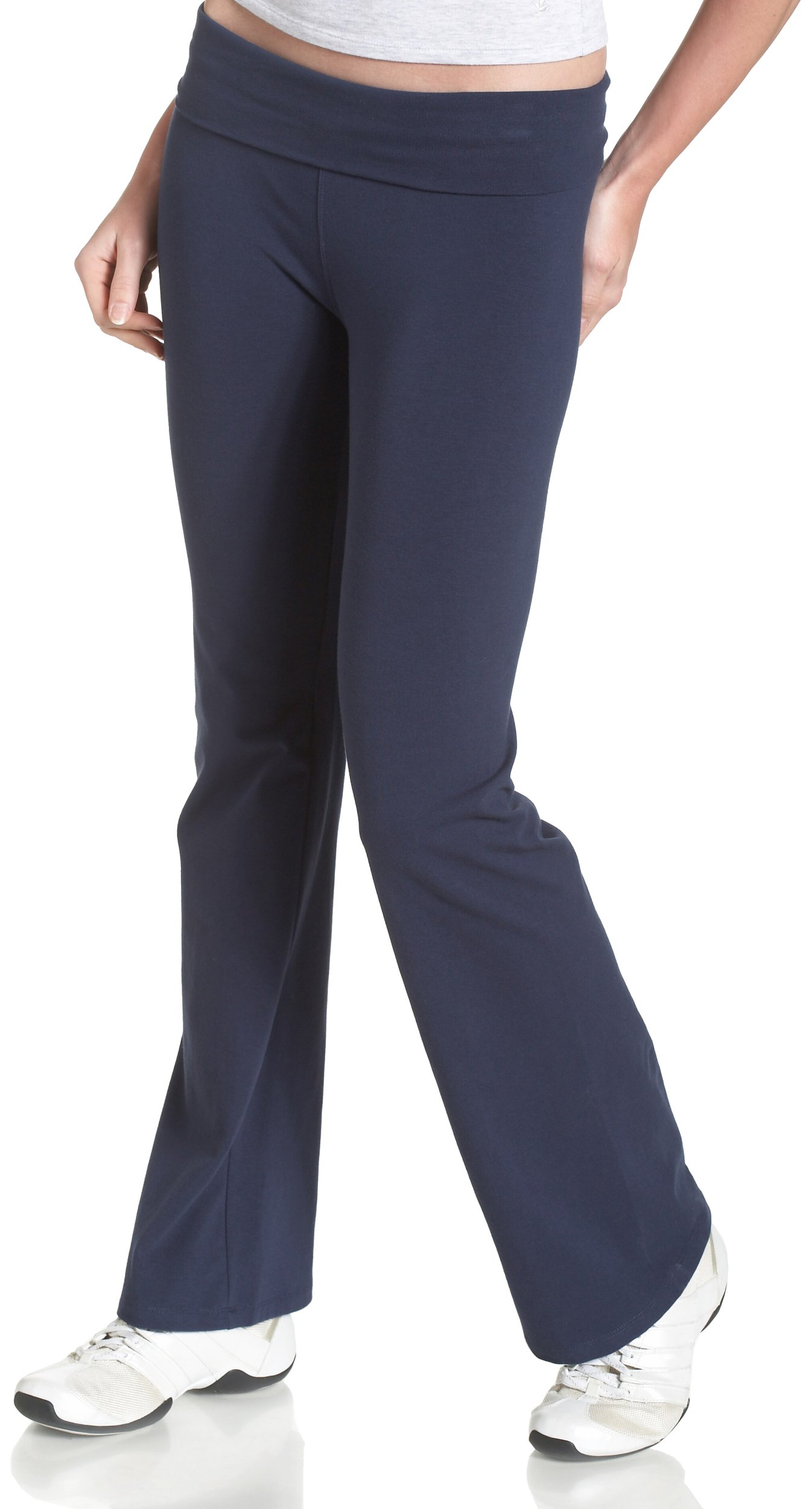 Soffe Women's Yoga Pants - High Waisted Stretchy Workout Leggings for Running, Gym & Lounge - Soft Breathable Comfortable Activewear for Yoga & Pilates
