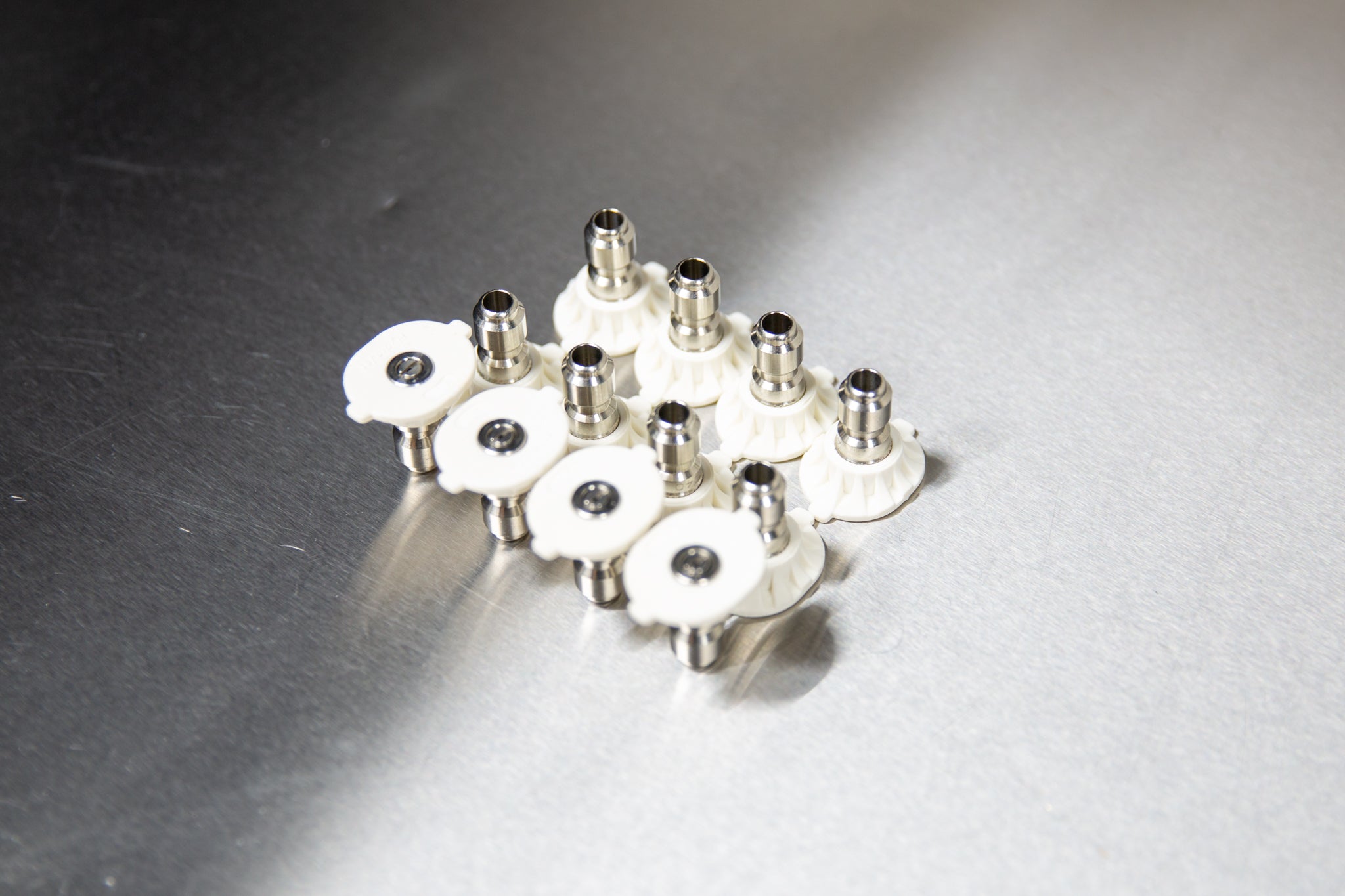 High-Performance White 40 Degree 4.0 Nozzle for 3D Printers - Perfect for PLA, ABS Filaments & Precision Printing Projects