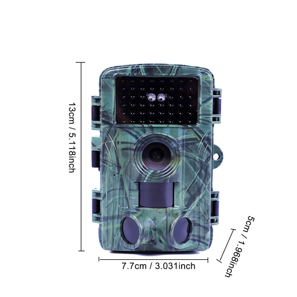 LYEAA 4K 60MP Waterproof Wildlife Camera with Infrared Night Vision & WiFi - Outdoor Hunting/Trail Game Camera for Wildlife Monitoring, Home Security, and Nature Photography